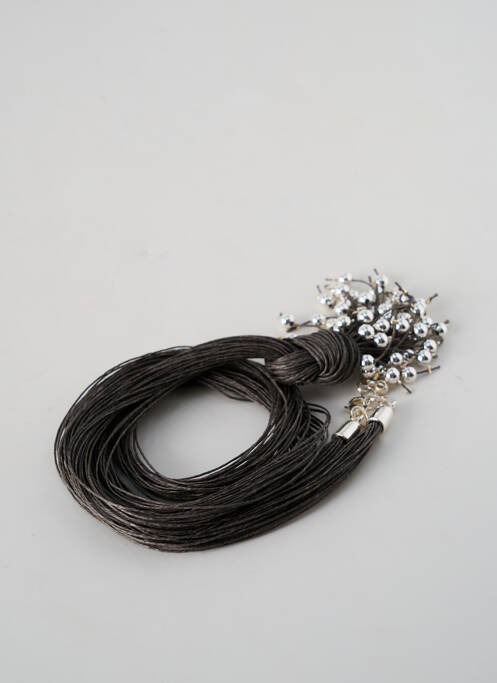 Collier gris N°3 pour femme