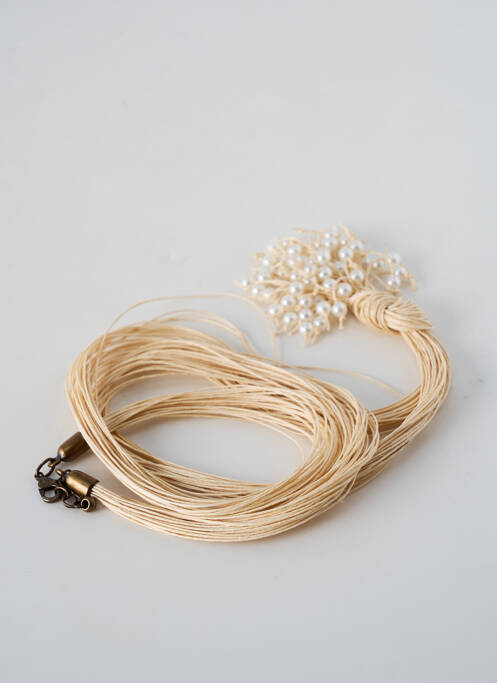 Collier beige N°3 pour femme