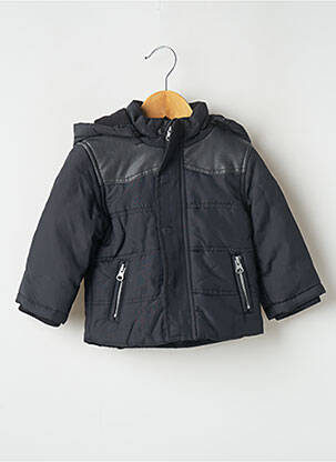 Parka noir 3 POMMES garçon