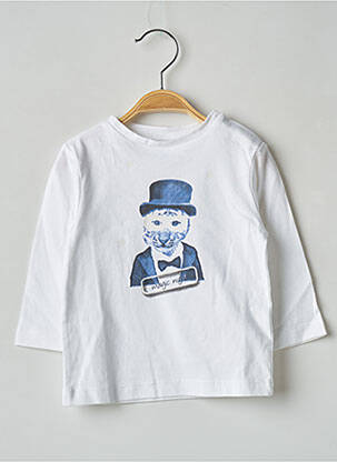 T-shirt blanc 3 POMMES garçon