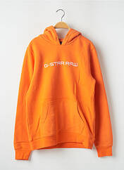 Sweat-shirt orange G STAR pour garçon seconde vue