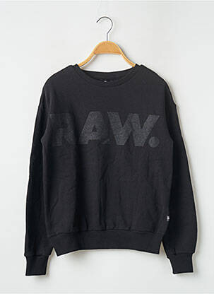 Sweat-shirt noir G STAR fille