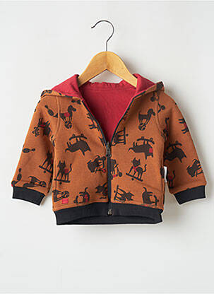 Gilet manches longues rouge CATIMINI garçon