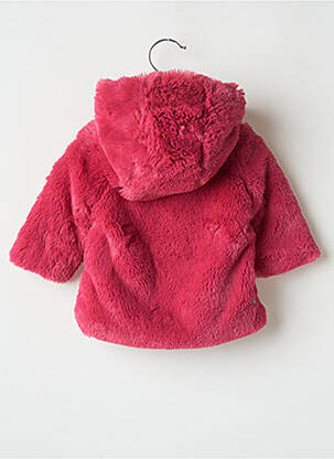 Manteau court violet 3 POMMES fille