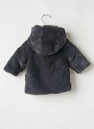 Manteau court gris 3 POMMES fille