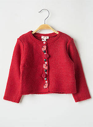 Gilet rouge CATIMINI fille