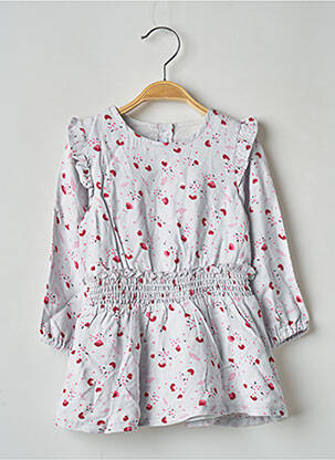 Robe mi-longue gris ABSORBA fille