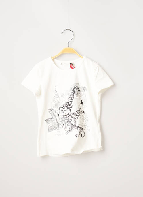 T-shirt blanc CATIMINI pour fille