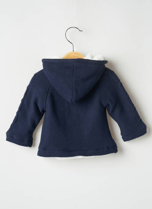 Gilet bleu 3 POMMES pour fille