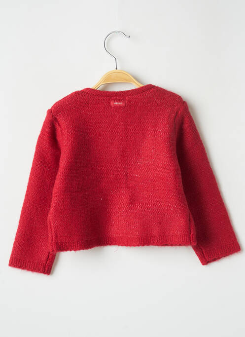 Gilet rouge CATIMINI pour fille