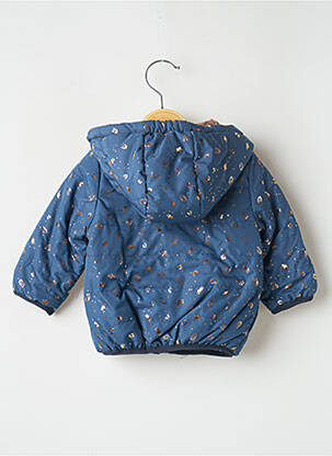 Blouson bleu 3 POMMES fille