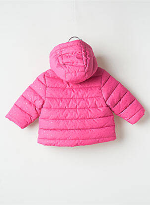 Parka rose 3 POMMES fille