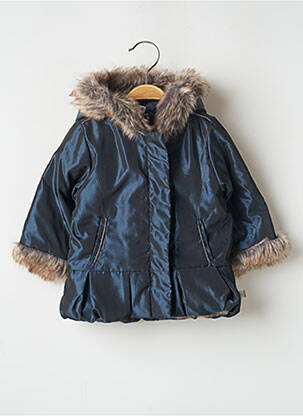 Parka bleu marine 3 POMMES fille