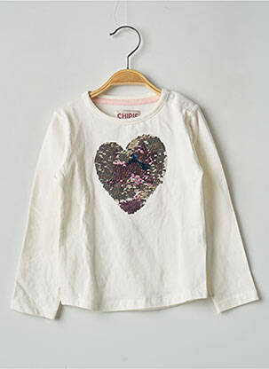 T-shirt ecru CHIPIE fille