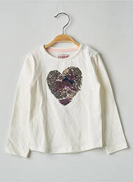 T-shirt ecru CHIPIE fille