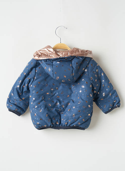 Blouson bleu marine 3 POMMES pour fille