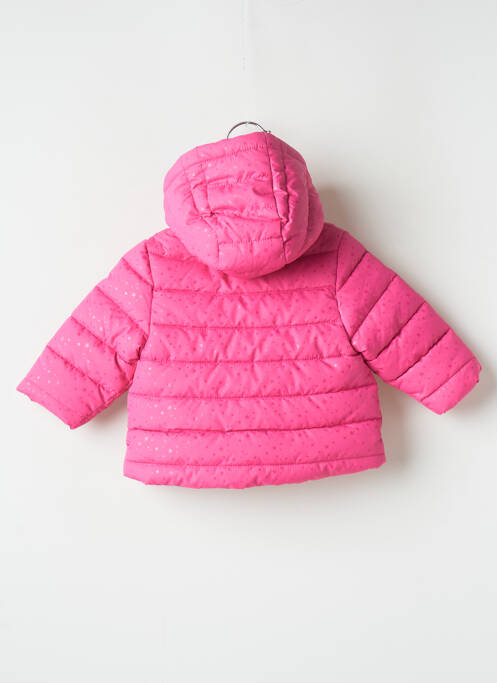 Parka rose 3 POMMES pour fille