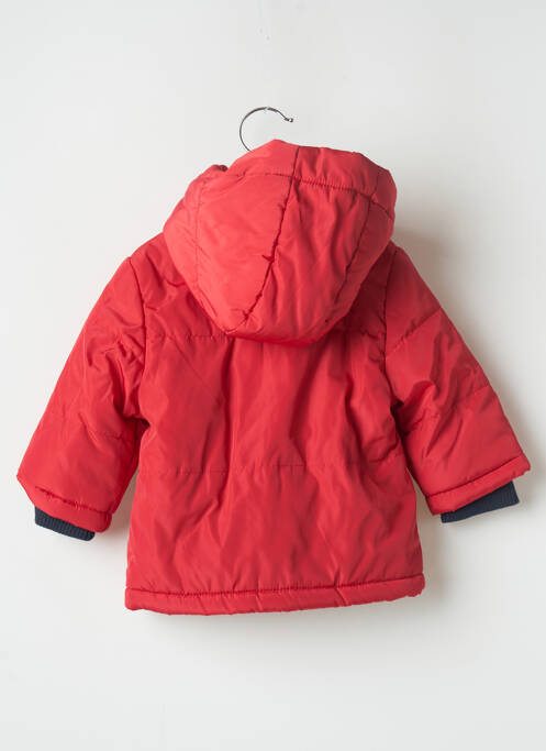 Parka rouge 3 POMMES pour garçon