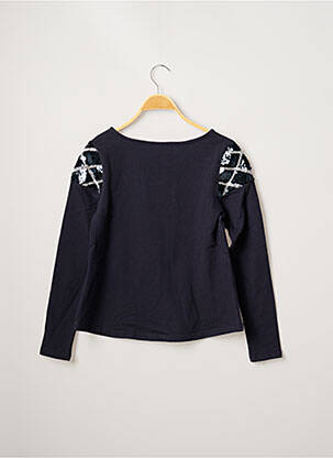 Sweat-shirt bleu BECKARO fille
