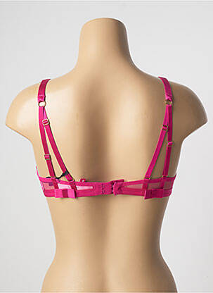 Soutien-gorge broderie haut soutien-gorge emboitant rose AUBADE femme