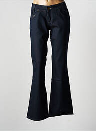 Jean coupe flare coupe droite évasée sur le bas taille normale bleu LEE femme