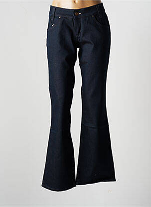 Jean coupe flare coupe droite évasée sur le bas taille normale bleu LEE femme