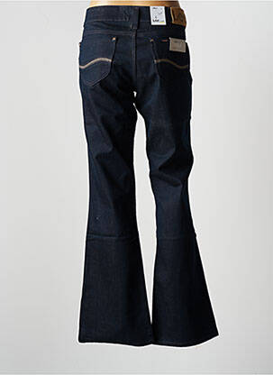 Jean coupe flare coupe droite évasée sur le bas taille normale bleu LEE femme