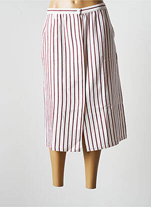 Jupe mi-longue coupe droite beige CHLOÉ STORA femme