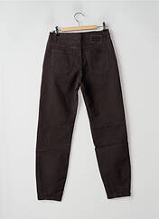 Pantalon large marron LEON & HARPER pour femme seconde vue