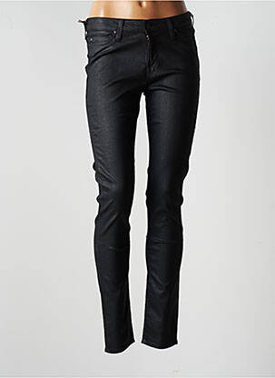 Jeans skinny stretch taille basse noir LEE femme