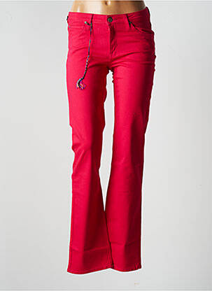 Jeans coupe droite sélection denim rose LEE femme