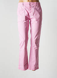 Jeans coupe droite sélection denim taille normale rose ACQUAVERDE femme