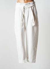Pantalon droit blanc LAURENCE BRAS pour femme seconde vue