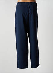 Pantalon droit bleu POMANDERE pour femme seconde vue