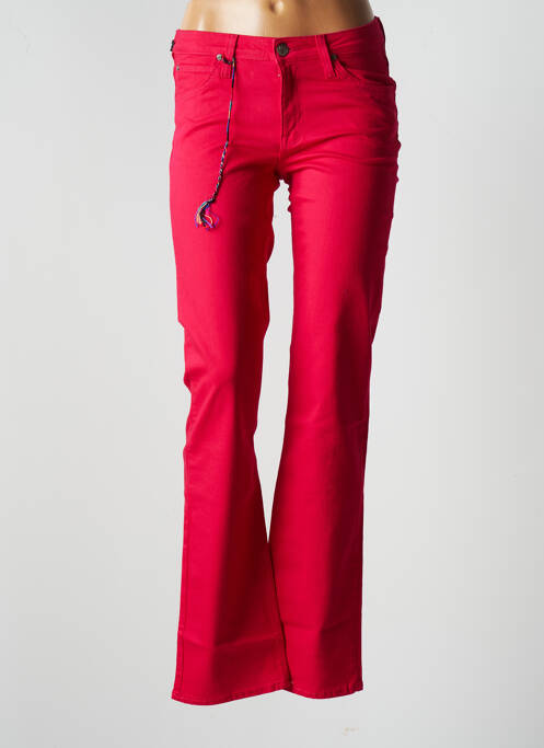 Jeans coupe droite sélection denim rose LEE femme