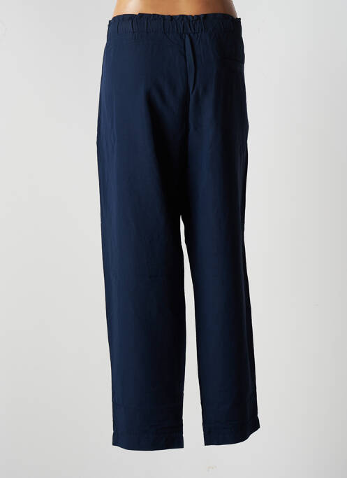 Pantalon droit bleu POMANDERE pour femme