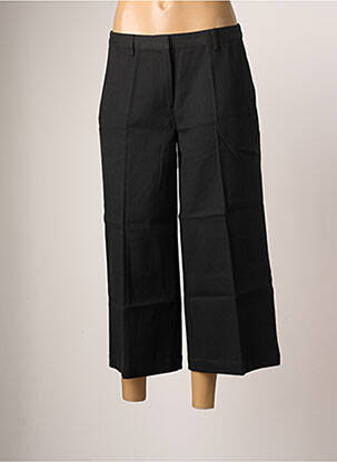 Pantalon large tissage popeline taille normale noir ESSENTIEL ANTWERP femme