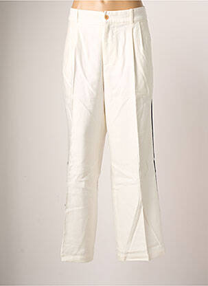 Pantalon droit beige BELLEROSE pour femme