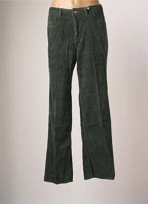 Pantalon droit vert LABDIP pour femme
