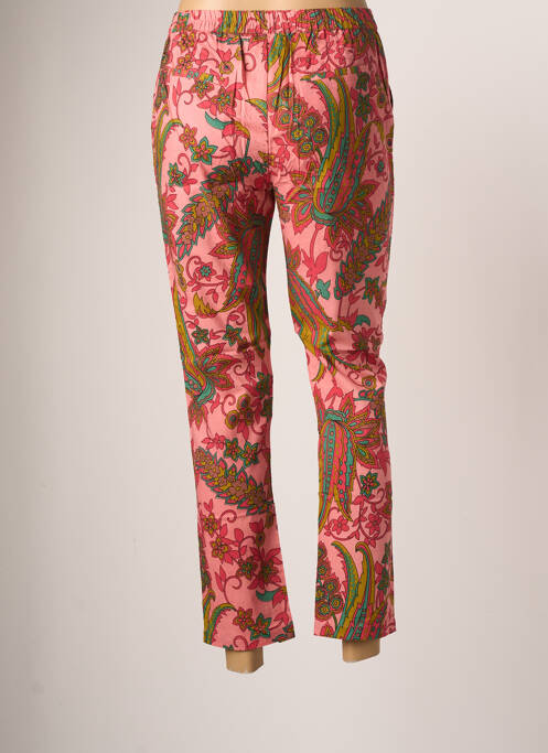Pantalon chino rose BELLA JONES pour femme