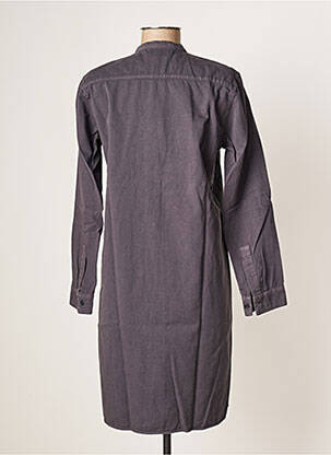 Robe mi-longue manches longues manches longues gris HARTFORD femme