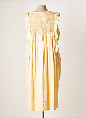 Robe mi-longue sans manche sans manche beige MY SUNDAY MORNING femme