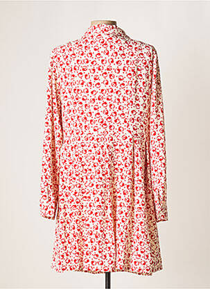 Robe courte coupe évasée manches longues beige ESSENTIEL ANTWERP femme