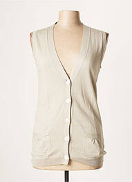 Gilet sans manche poches gris HARTFORD femme
