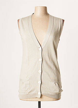 Gilet sans manche poches gris HARTFORD femme