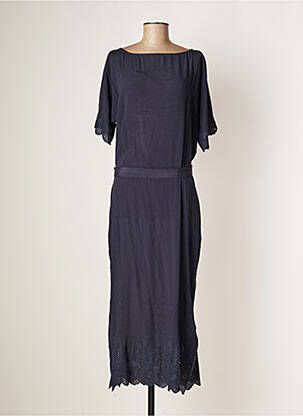 Robe longue bleu ATHÉ pour femme