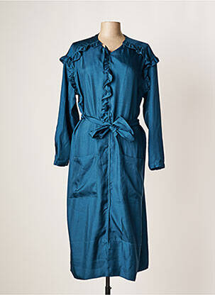 Robe mi-longue bleu SOEUR pour femme