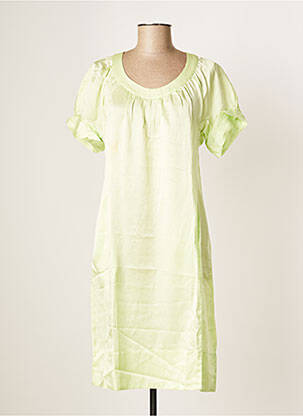 Robe mi-longue vert 0039 ITALY pour femme
