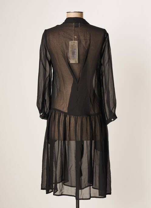 Robe mi-longue noir ATTIC AND BARN pour femme