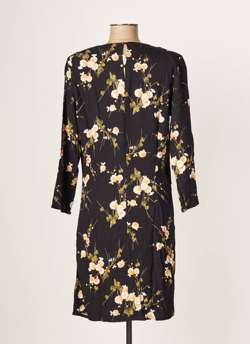 Robe mi-longue noir MY SUNDAY MORNING pour femme